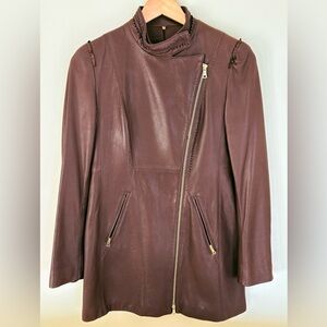 Elie Tahari Vintage Leather Jacket